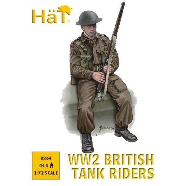 British Tank Riders. 1/72 HAT 8264 від компанії Хоббінет - збірні моделі - фото 1