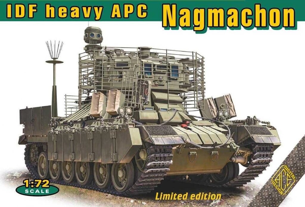 Бронетранспортер Nagmachon. Збірна модель. 1/72 ACE 72446 від компанії Хоббінет - збірні моделі - фото 1