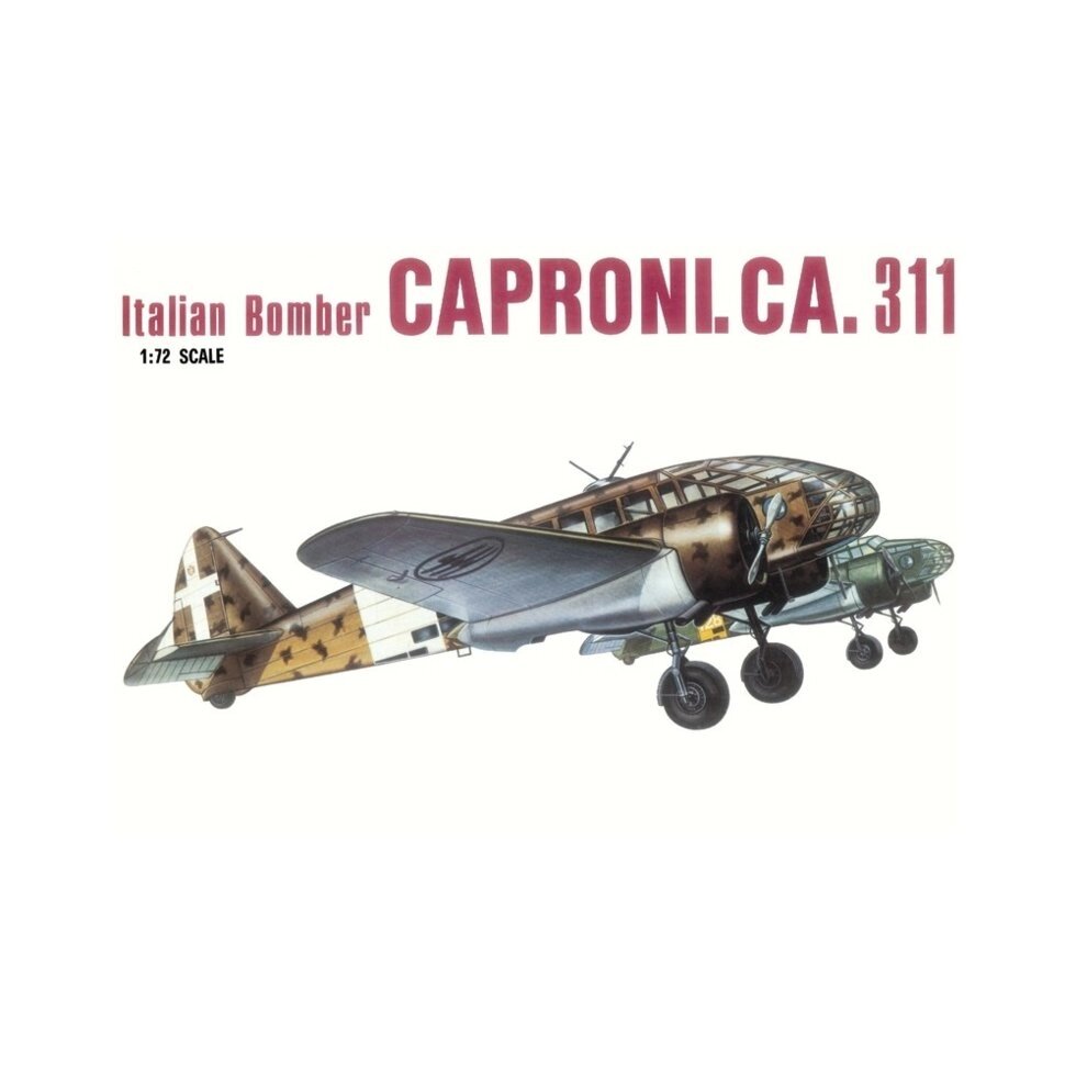 Caproni. CA.311. 1/72 ITALERI 113 від компанії Хоббінет - збірні моделі - фото 1