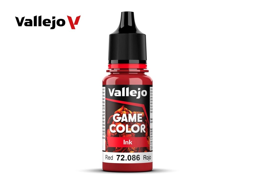 Червоний. Фарба водорозчинна акрилова 17 мл. VALLEJO Game Color 72086 від компанії Хоббінет - збірні моделі - фото 1
