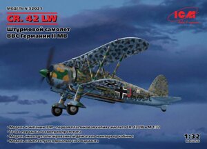 CR. 42 LW, німецький штурмовик IIМВ. 1/32 ICM 32021