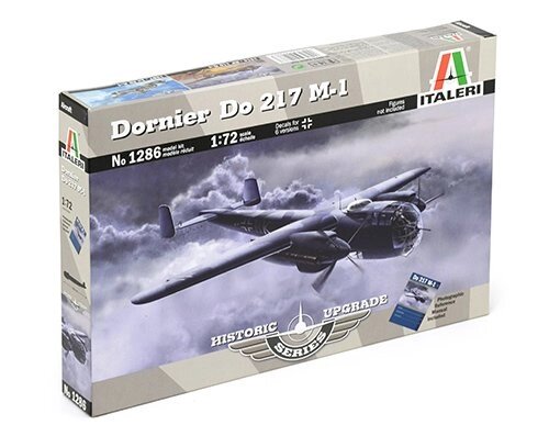 DO-217 M-1. Збірна модель літака в масштабі 1/72. ITALERI тисяча двісті вісімдесят шість від компанії Хоббінет - збірні моделі - фото 1