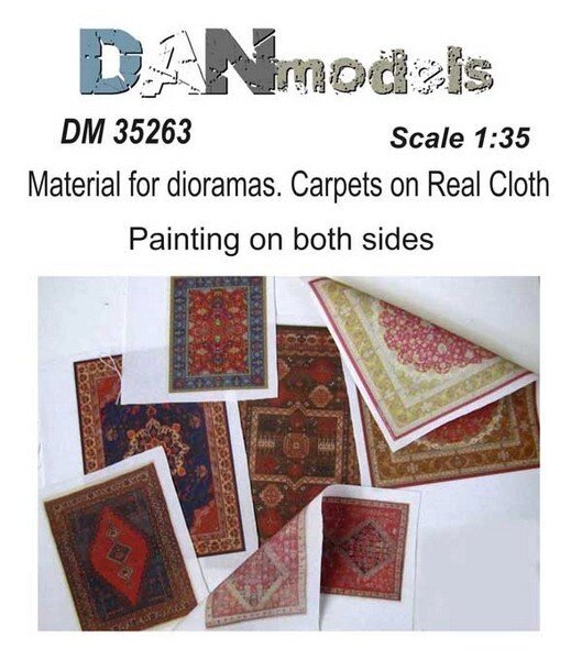 Додатки для діорам. Килими, малюнок на тканині набір №3. 1/35 DANMODELS DM35263 від компанії Хоббінет - збірні моделі - фото 1