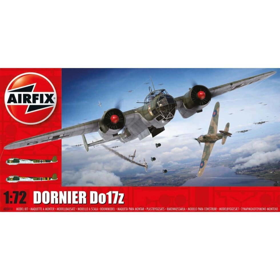 DORNIER DO17Z. 1/72 AIRFIX 05010 від компанії Хоббінет - збірні моделі - фото 1