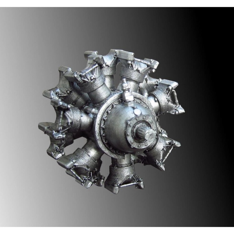 Двигун для Pratt & Whitney R-1830. 1/48 METALLIC DETAILS MDR4808 від компанії Хоббінет - збірні моделі - фото 1