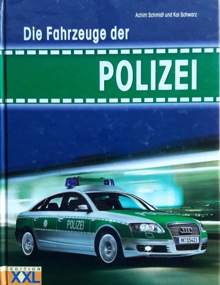 Енциклопедія (нім. Мова) німецьких поліцейських машин з 1945 року до наших днів. від компанії Хоббінет - збірні моделі - фото 1
