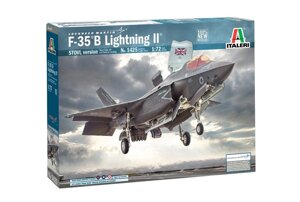 F-35 B Lightning II STOVL version. Збірна модель військового літака в масштабі 1/72. ITALERI 1425