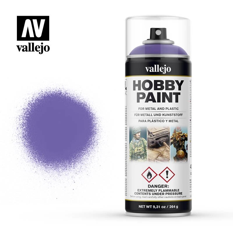 Фарба-спрей Чужий фіолетовий 400 мл. VALLEJO 28025 від компанії Хоббінет - збірні моделі - фото 1