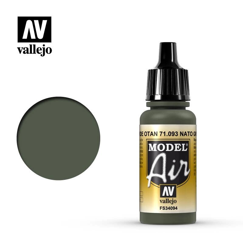 Фарба Зелений польовий 17 мл. VALLEJO MODEL AIR 71093 від компанії Хоббінет - збірні моделі - фото 1