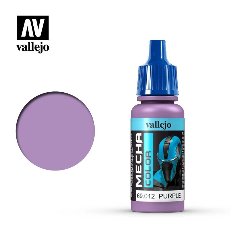 Фіолетова атласна акрилова фарба для моделей 17 мл. VALLEJO Mecha Color 69012 від компанії Хоббінет - збірні моделі - фото 1