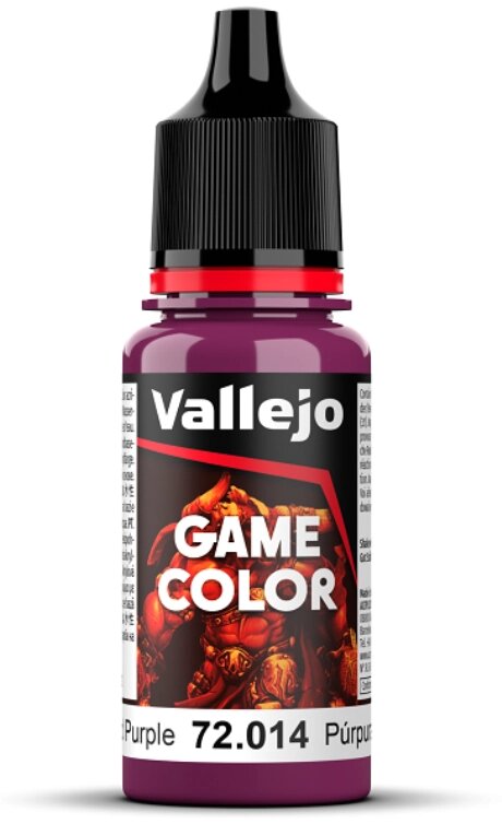 Фіолетовий. Фарба водорозчинна акрилова 17 мл. VALLEJO Game Color 72014 від компанії Хоббінет - збірні моделі - фото 1