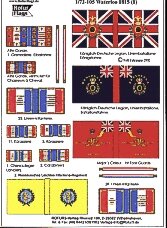 Флаги и штандарты в масштабе 1/72. Waterloo 1815 (1). ROFUR FLAGS 105 ##от компании## Хоббинет - сборные модели - ##фото## 1