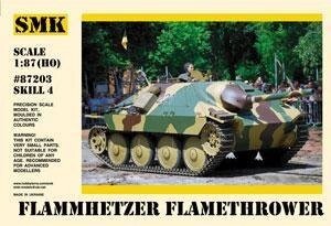 Фламмхетцер - німецький вогнеметний танк.1 / 87 SMK 87203 від компанії Хоббінет - збірні моделі - фото 1