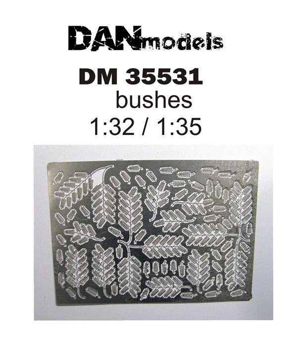 Фототравлення Кущі № 1. 1/35 DANMODELS DM35531 від компанії Хоббінет - збірні моделі - фото 1