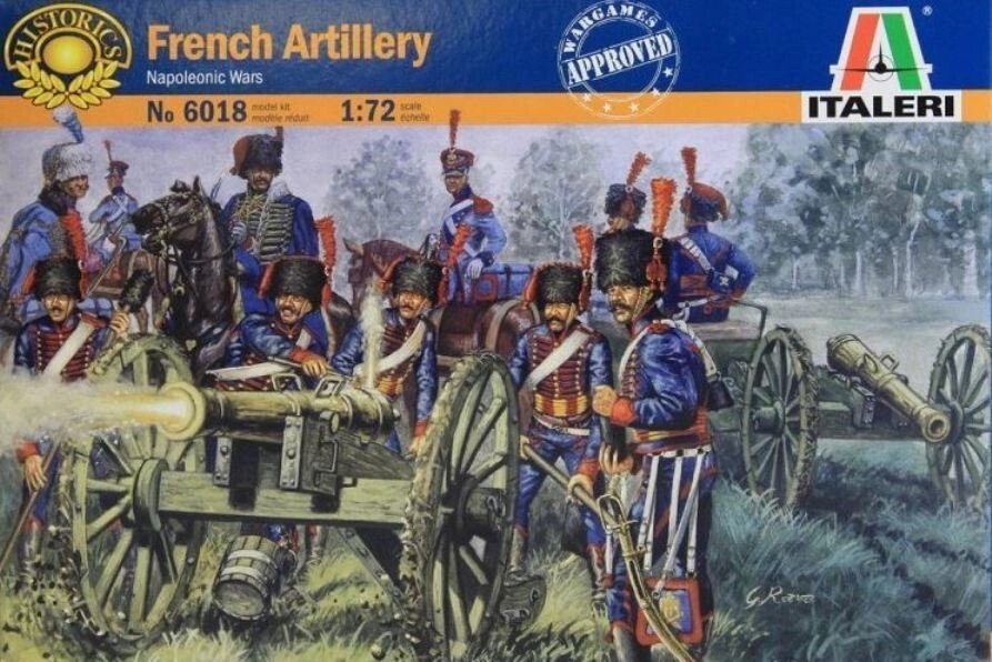 French Line Guard Artillery. 1/72 ITALERI 6018 від компанії Хоббінет - збірні моделі - фото 1