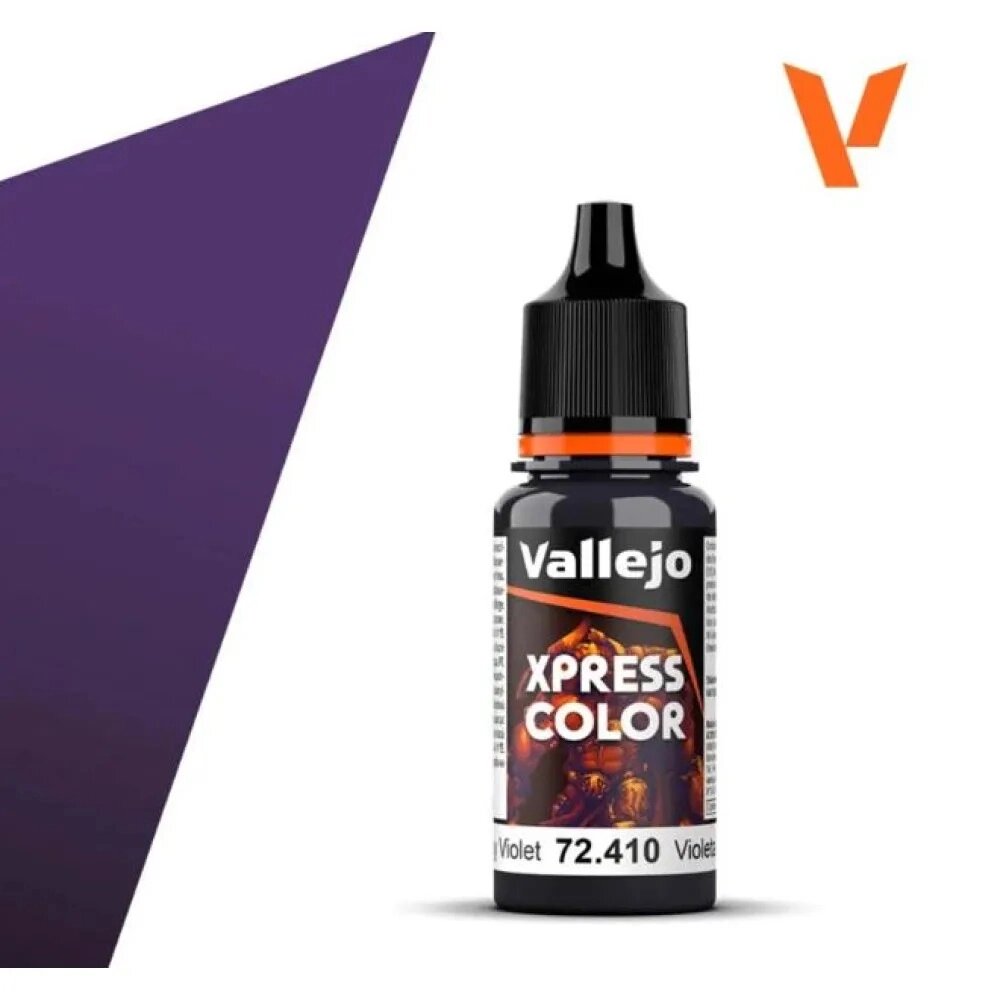 Gloomy Violet. Фарба водорозчинна для фігур 18 мл. VALLEJO Xpress Color 72410 від компанії Хоббінет - збірні моделі - фото 1