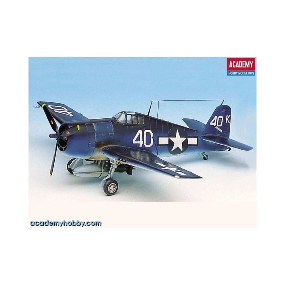 GRUMMAN F6F-3/5 HELLCAT. 1/72 ACADEMY 2121 від компанії Хоббінет - збірні моделі - фото 1