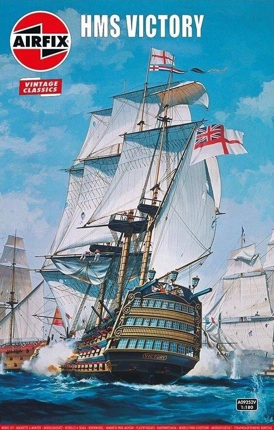 HMS Victory 1765. Збірна модель. 1/180 AIRFIX 09252V від компанії Хоббінет - збірні моделі - фото 1