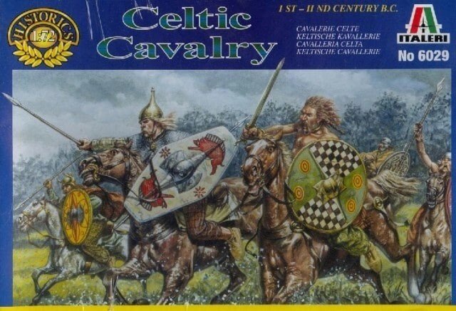 Кельтська кавалерія - I сан. до нашої ери. 1/72 ITALERI 6029 від компанії Хоббінет - збірні моделі - фото 1