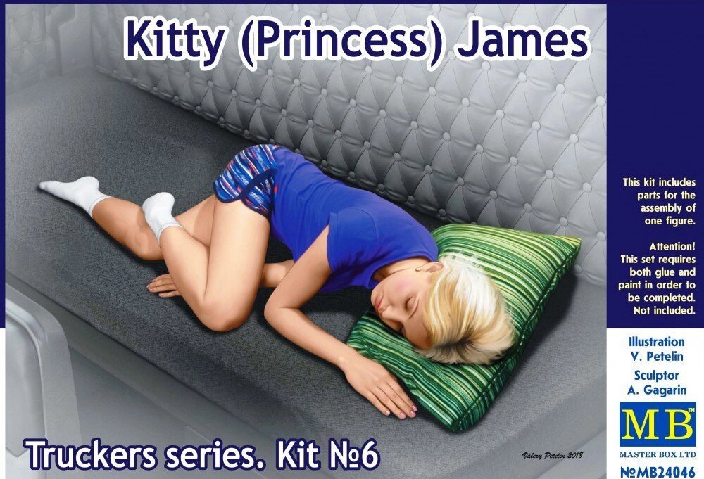 Кітті (принцеса) Джеймс, серія далекобійники. 1/24 MASTER BOX 24046 від компанії Хоббінет - збірні моделі - фото 1