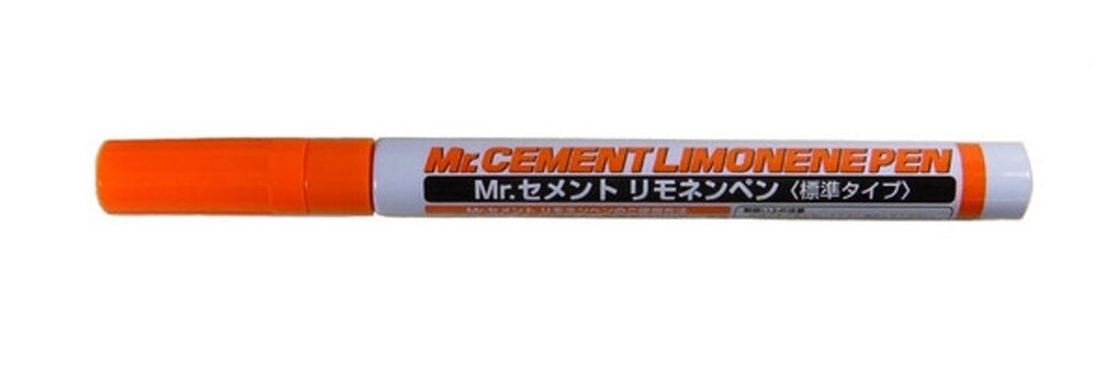 Клей-ручка стандартне перо. Mr. Cement Limonene Pen Extra Thin Tip. MR. HOBBY PL-01 від компанії Хоббінет - збірні моделі - фото 1