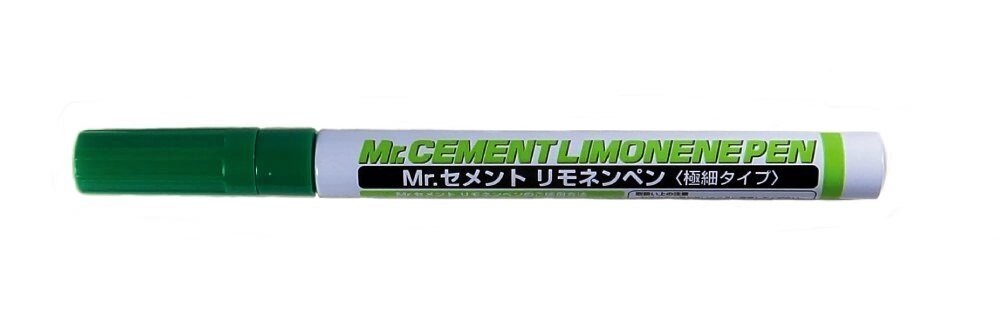 Клей-ручка тонке перо. Mr. Cement Limonene Pen Extra Thin Tip. MR. HOBBY PL-02 від компанії Хоббінет - збірні моделі - фото 1