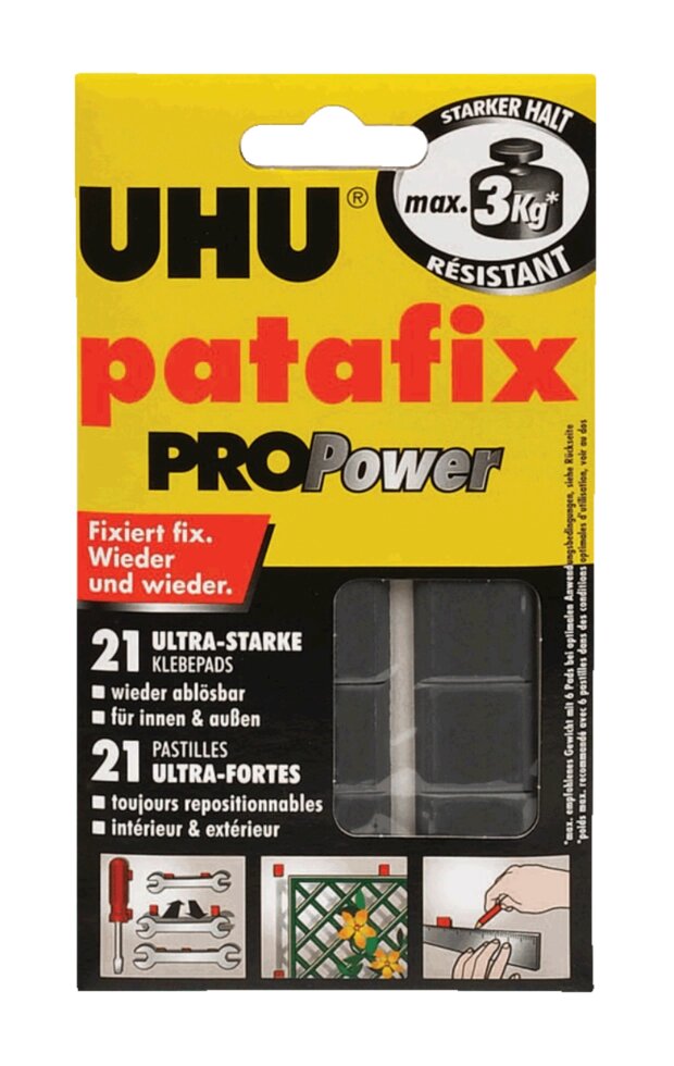 Клейові подушечки UHU Patafix ProPower. UHU 40790 від компанії Хоббінет - збірні моделі - фото 1