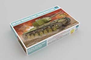 КВ-220 радянський важкий танк. Збірна модель в асштабе 1/35. TRUMPETER 05553