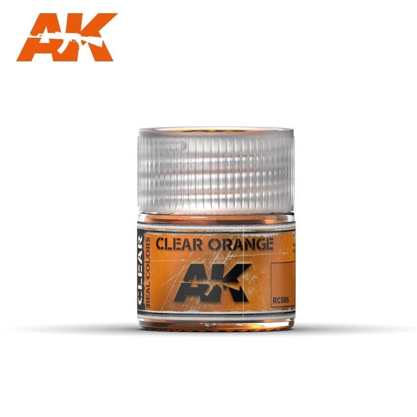 Лак прозорий помаранчевий 10 мл. AK-INTERACTIVE RC506 від компанії Хоббінет - збірні моделі - фото 1