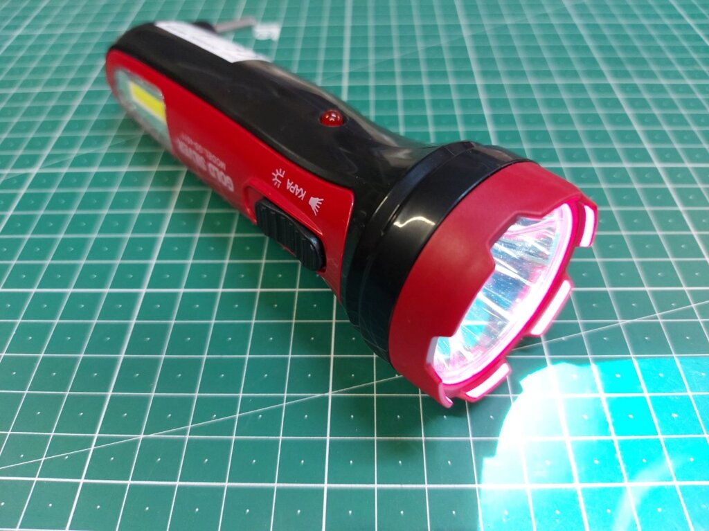 Ліхтарик ручний акумуляторний 400mAh. GOLD SILVER GS-4511 від компанії Хоббінет - збірні моделі - фото 1