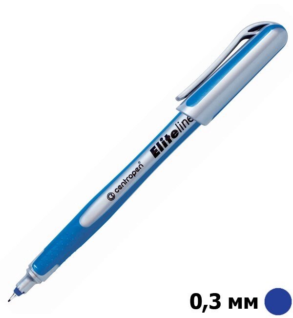 Лінер Elite F синій, 0.3 мм. Centropen 4721 від компанії Хоббінет - збірні моделі - фото 1