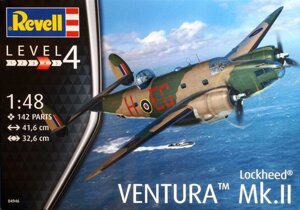 Lockheed Ventura Mk. II. Збірна модель літака в масштабі 1/48. REVELL 04946