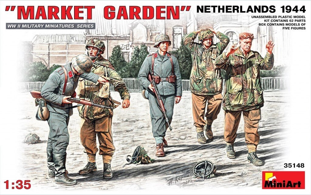 "Market Garden", Голландія 1944. 1/35 MINIART 35148 від компанії Хоббінет - збірні моделі - фото 1