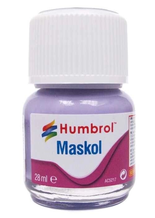 MASKOL 28 мл. Гумова маса для фарбування. HUMBROL AC5217 від компанії Хоббінет - збірні моделі - фото 1