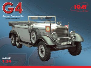 Mercedes-Benz G4 1935 р Збірна модель автомобіля. 1/24 ICM 24011