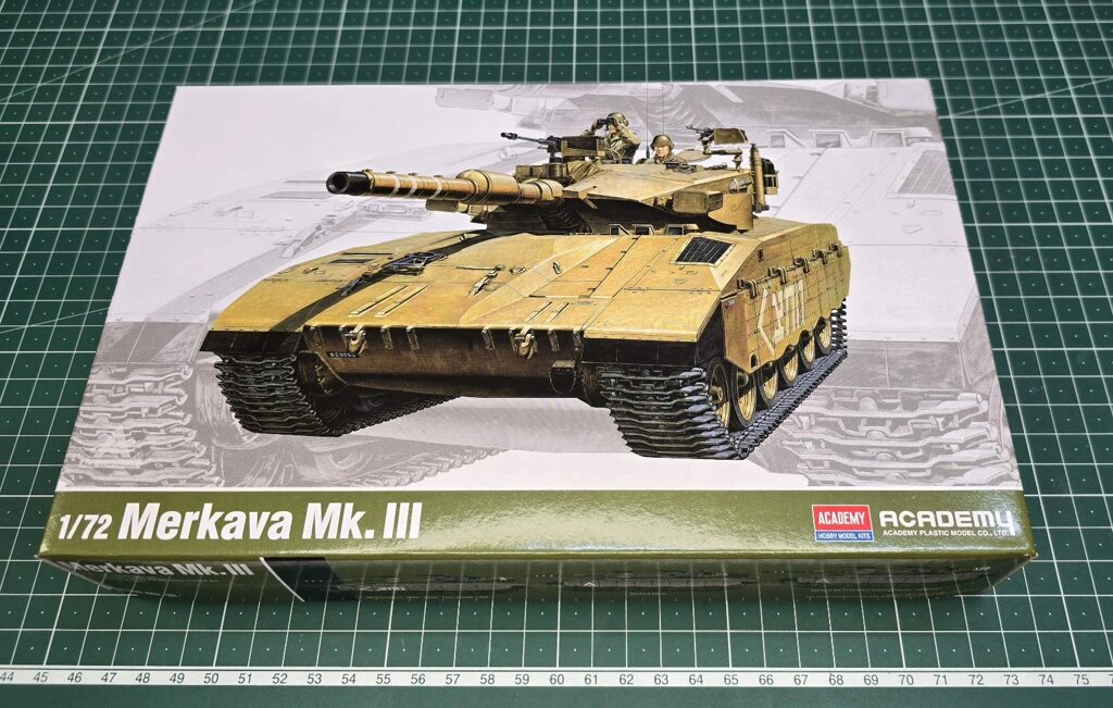 Merkava Mk. III. Збірна модель танка у масштабі 1/72. ACADEMY 13429 від компанії Хоббінет - збірні моделі - фото 1