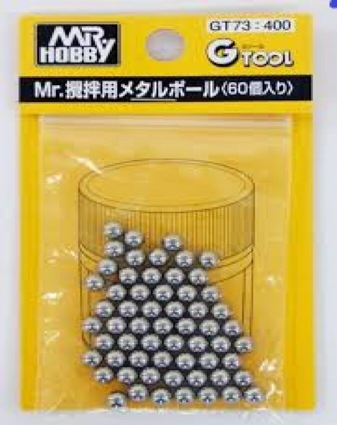 Металеві кульки. Mr. Hobby GT73: 400 від компанії Хоббінет - збірні моделі - фото 1