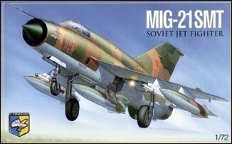 МіГ-21 СМТ. Збірна модель радянського багатоцільового винищувача. 1/72 CONDOR 7214 від компанії Хоббінет - збірні моделі - фото 1