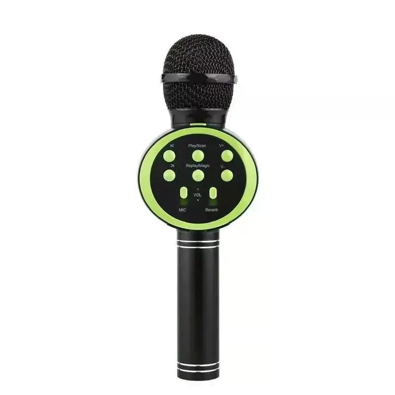 Мікрофон для караоке V11 бездротової від компанії Хоббінет - збірні моделі - фото 1