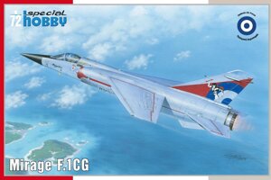 Mirage F. 1 CG. Збірна модель літака у масштабі 1/72. SPECIAL HOBBY SH72294