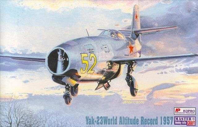 Модель літака ЯК-23. 1/72 MISTER CRAFT F-60 від компанії Хоббінет - збірні моделі - фото 1