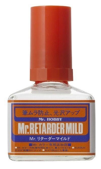 Mr. Retarder mild Уповільнювач висихання фарби, 40мл. MR. COLOR T105 від компанії Хоббінет - збірні моделі - фото 1