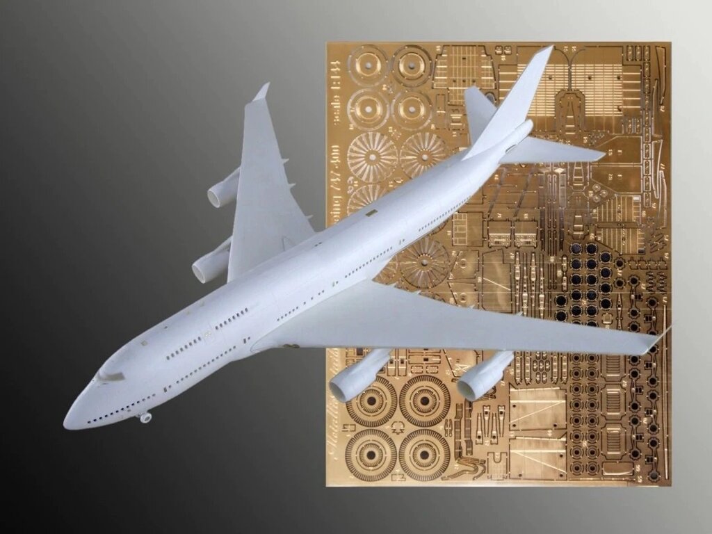 Набір деталювання для літака Boeing 747 (Revell). 1/144 METALLIC DETAILS MD14416 від компанії Хоббінет - збірні моделі - фото 1
