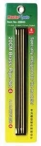 Набір мідних трубочок 20 см Set 4 (1.1,1.6,2.1,2.6 мм) .MASTER TOOLS 09945 від компанії Хоббінет - збірні моделі - фото 1