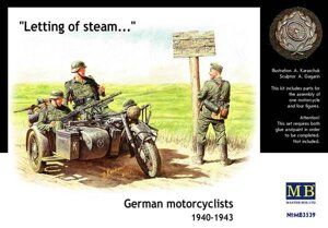 Німецька піхота на мотоциклі, 1940-1943. MASTER BOX 3539