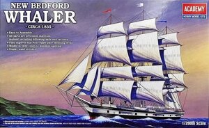 New Bedford Whaler. Збірна модель корабля у масштабі 1/200. ACADEMY 14204