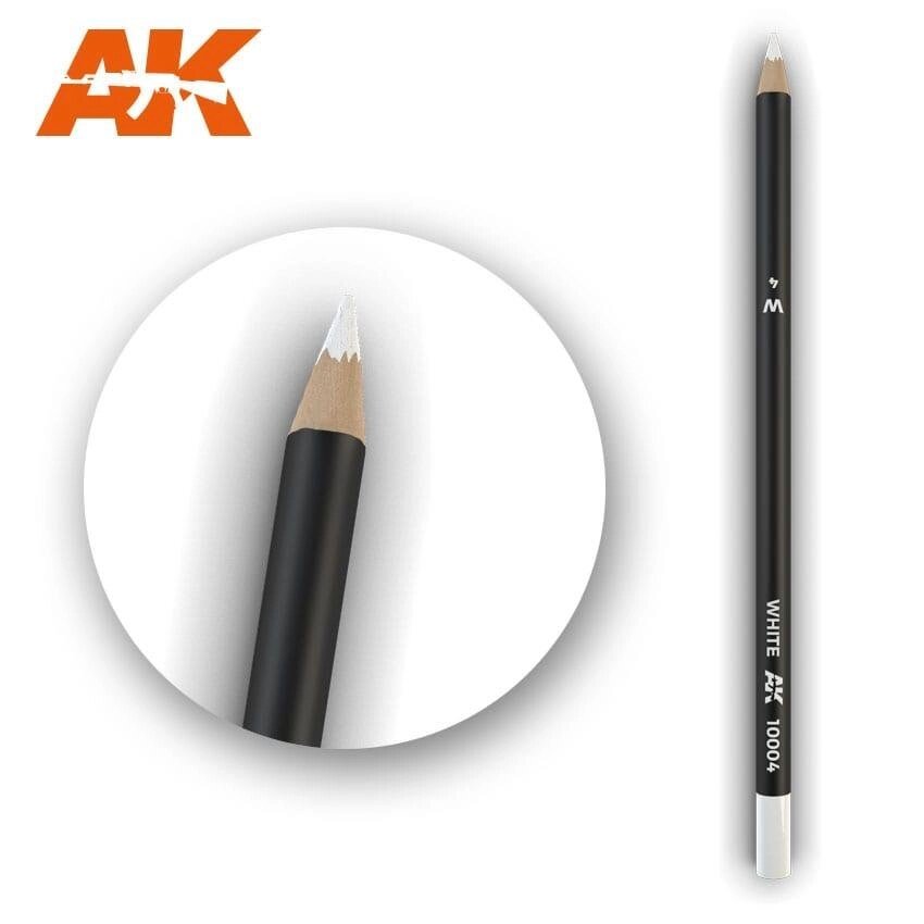 Олівець для ефектів білий 17 см. AK-INTERACTIVE AK10004 від компанії Хоббінет - збірні моделі - фото 1