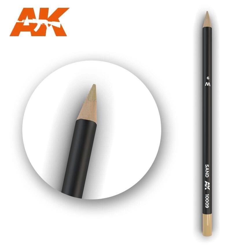 Олівець для ефектів пісок 17 см. AK-INTERACTIVE AK10009 від компанії Хоббінет - збірні моделі - фото 1