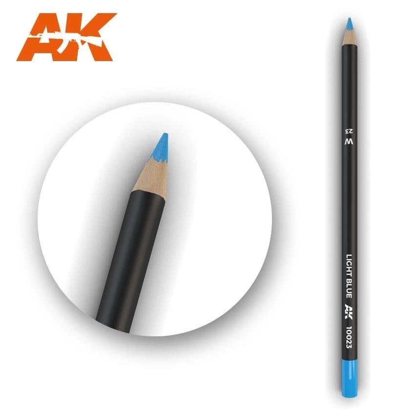 Олівець для ефектів світло-синій 17см. AK-INTERACTIVE AK10023 від компанії Хоббінет - збірні моделі - фото 1