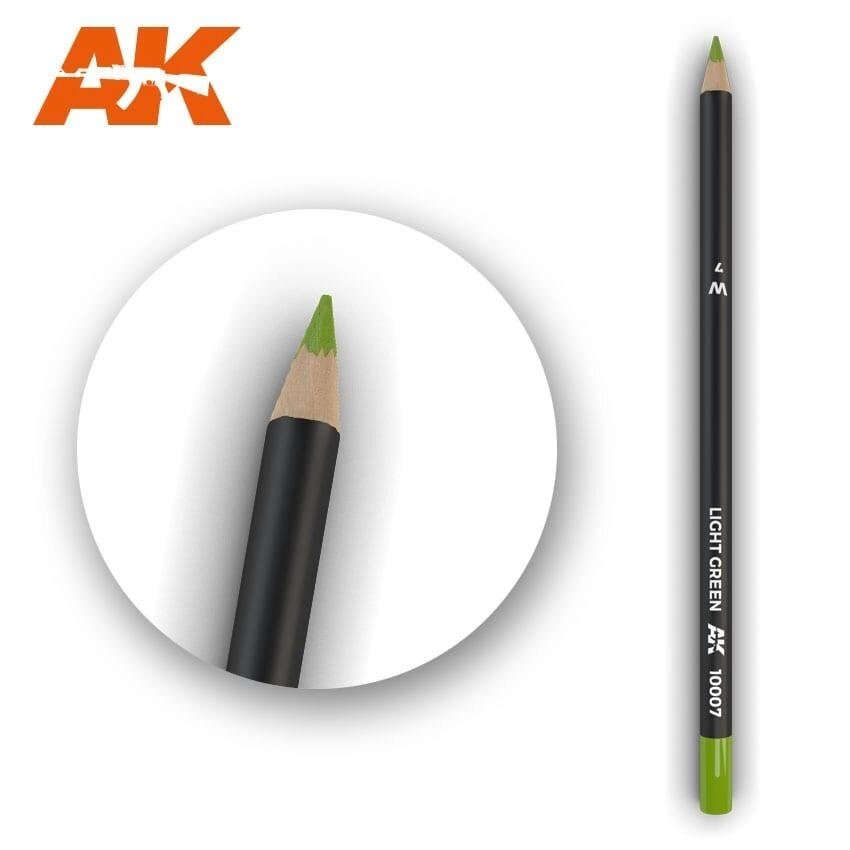 Олівець для ефектів світло зелений 17 см. AK-INTERACTIVE AK10007 від компанії Хоббінет - збірні моделі - фото 1